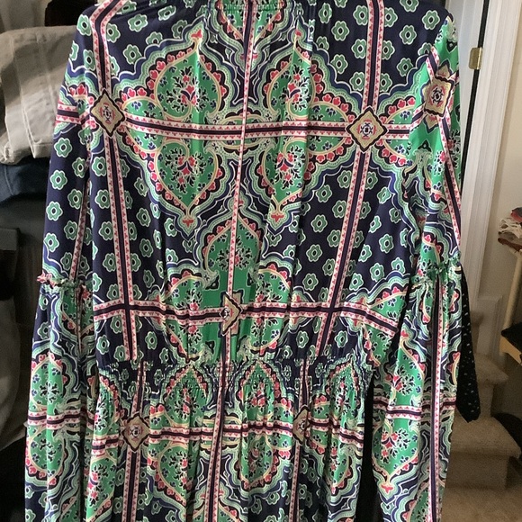 Crown & Ivy Multicolor Patterned dress, XL - Picture 9 of 11